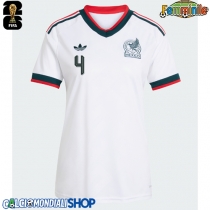 Maglie da calcio Messico Edson Alvarez #4 Seconda Maglia Femminile Mondiali 2026  Manica Corta